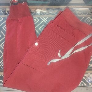 Figs Burgundy Jogger Scrub Pants XLP